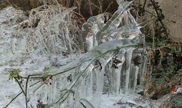 Kar yağışının ardından Ardahan’da dondurucu soğuklar etkili oldu