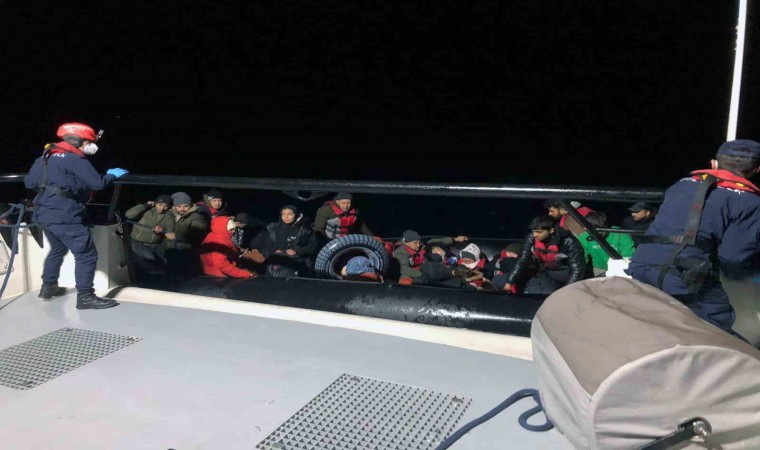 Datça’da 31 düzensiz göçmen yakalandı