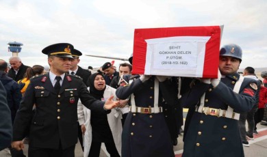 Şehit Gökhan Delen ve Kemal Batur’un naaşları Nevşehir’de karşılandı