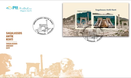 PTT “Sagalassos Antik Kenti” konulu anma pulu ve ilkgün zarfı hazırladı
