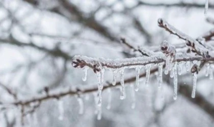 Meteorolojiden doğu bölgelere buzlanma ve don uyarısı